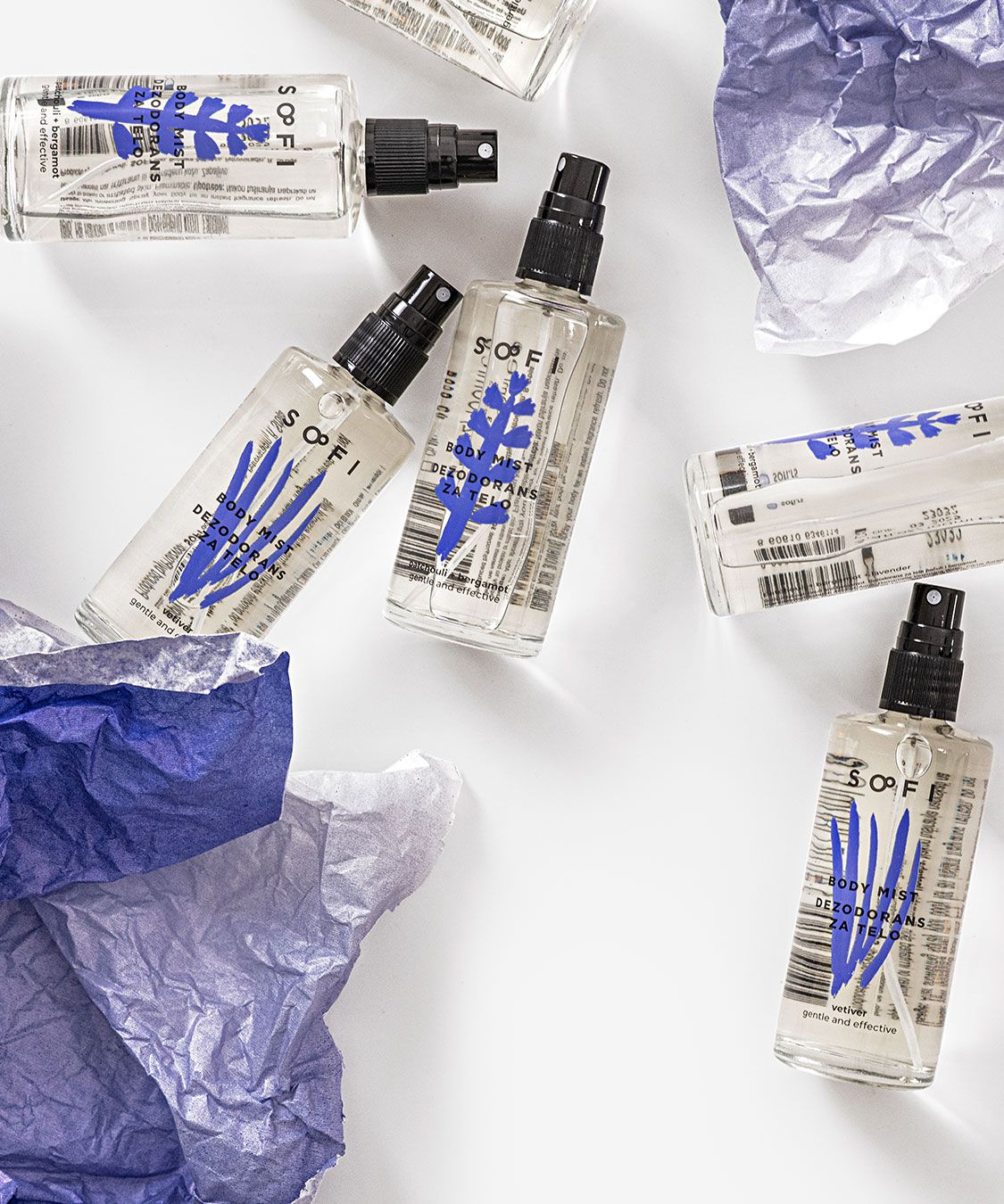 Dezodorans za telo — pačuli + bergamot