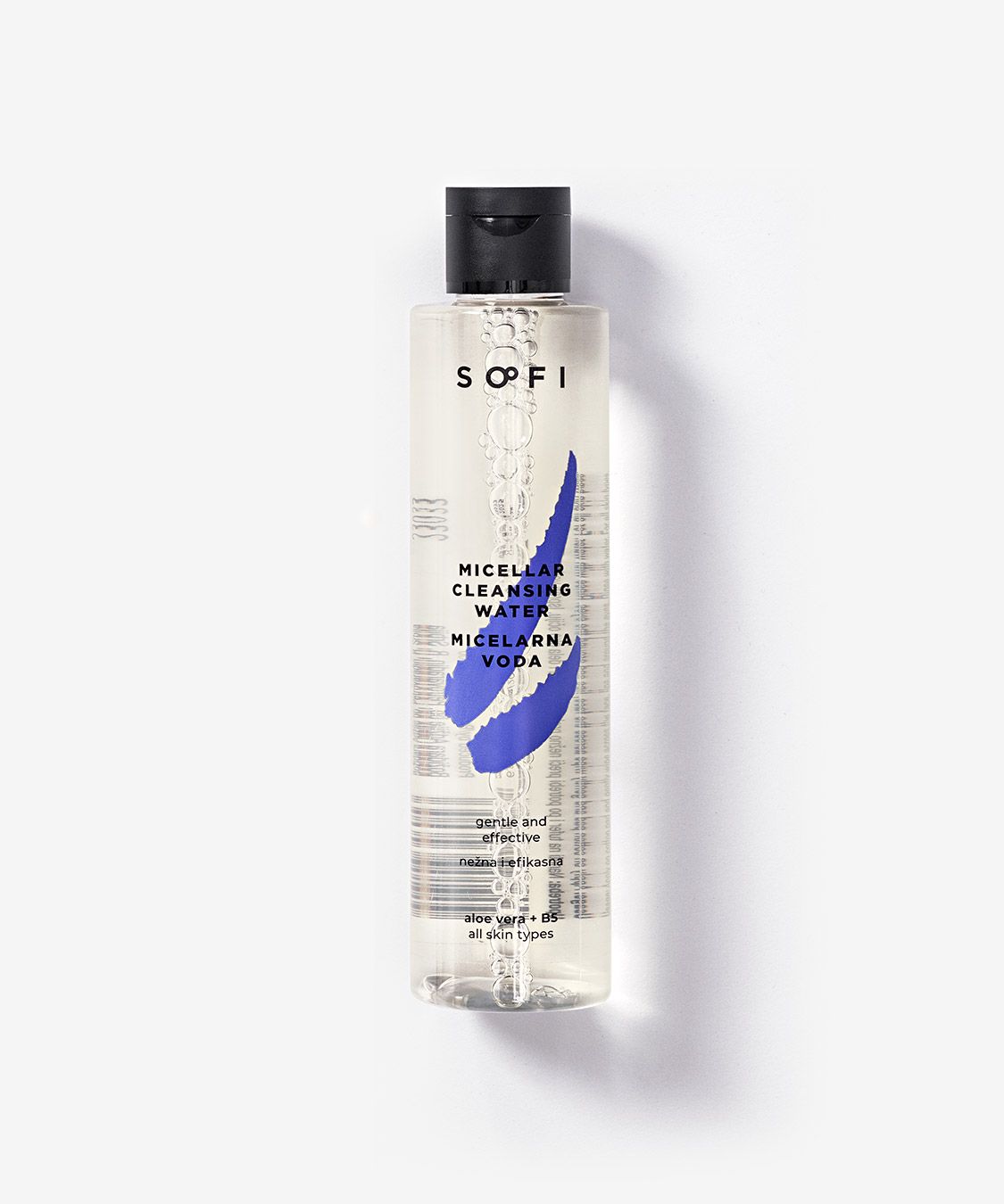 Micellar cleansing water — aloe vera + B5