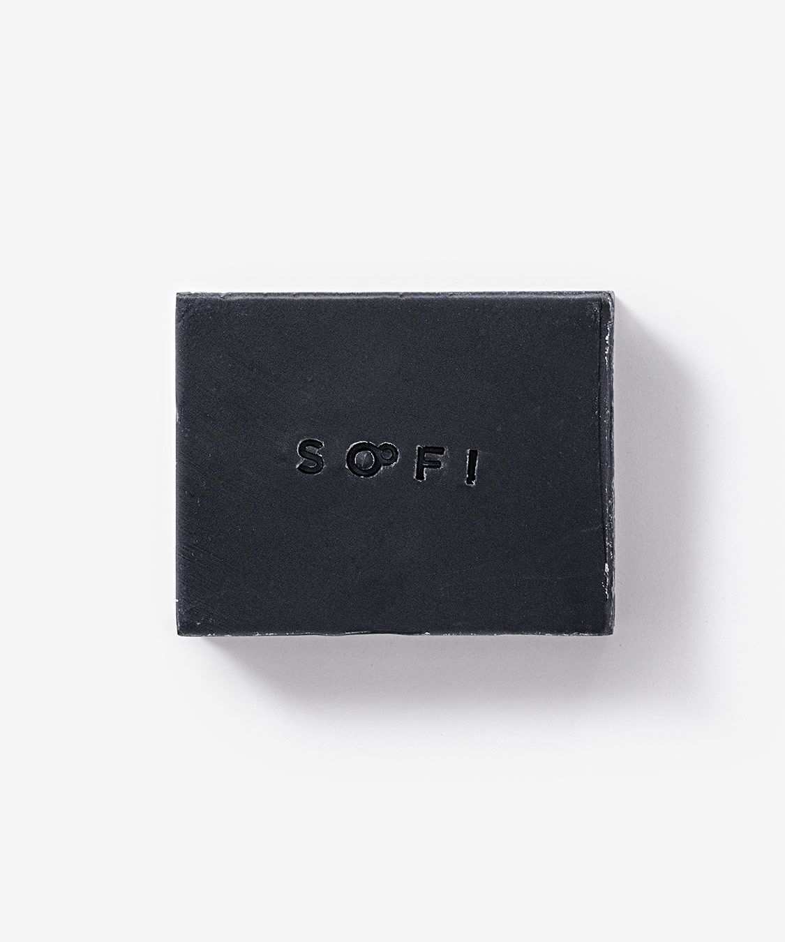Body soap bar — charcoal + clay